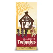Tiny Friends Farm Russel Twiggies Apple & Blackberry 100 gr