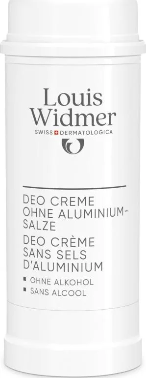 Louis Widmer Deo Crème Zonder Aluminiumzouten zonder parfum 40ml