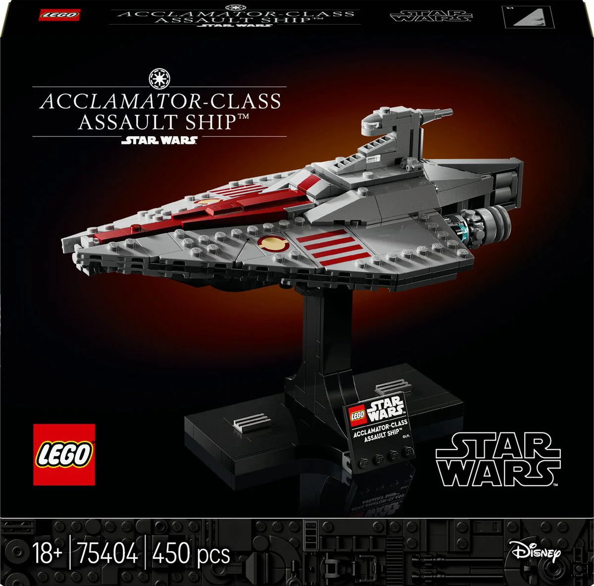 LEGO Star Wars Acclamator-Class Assault Ship 75404