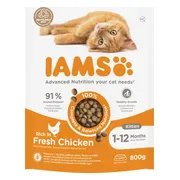 5x IAMS Kat Kitten/Junior Kip 800 gr