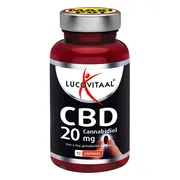 Lucovitaal CBD Cannabidiol 20 mg 90 capsules