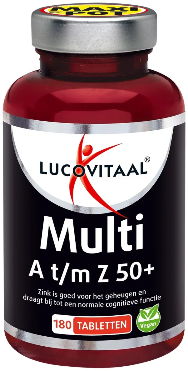 Lucovitaal Multi A-Z 50+ 180 tabletten