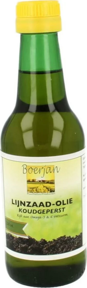 Boerjan Lijnzaad Olie 250ml