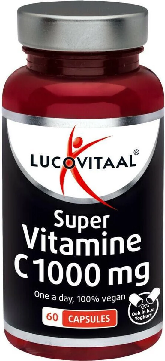 Lucovitaal Super Vitamine C 1000mg Vegan 60 Capsules