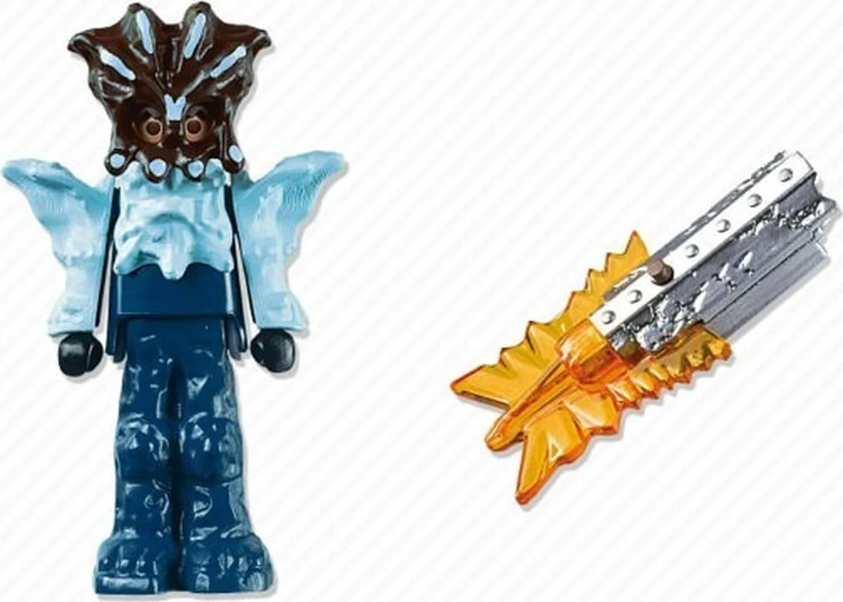 PLAYMOBIL Templewachter met Oranje Lichtgevend Wapen - 4849