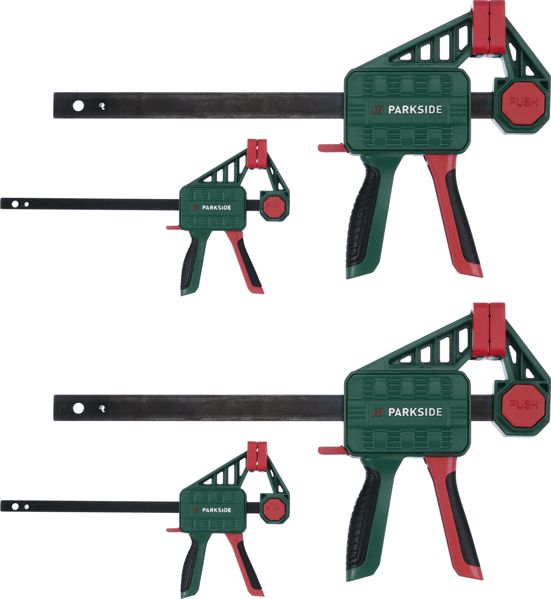 PARKSIDE Lijmklemmen (4-delige set)