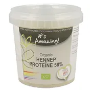Its Amazing Organic Hennep Proteine 58% 300GR