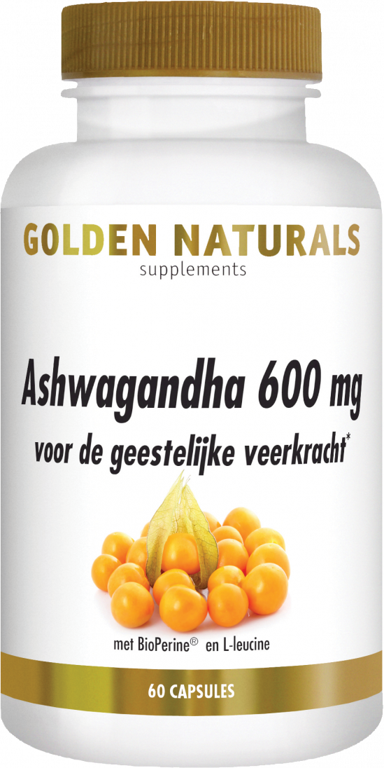 Golden Naturals Ashwagandha KSM-66 60 vegacapsules