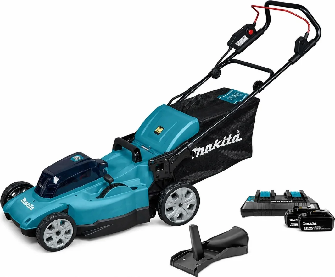 Makita DLM480PT2 Accu Grasmaaier 48cm 2x18V 5.0Ah
