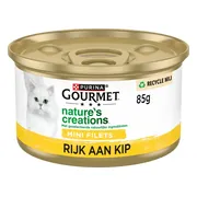 24x Gourmet Kattenvoer Nat Nature's Creations Tomaat - Spinazie 85 gr