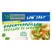 Damhert Low Salt Groentebouillonblokjes Glutenvrij 64GR