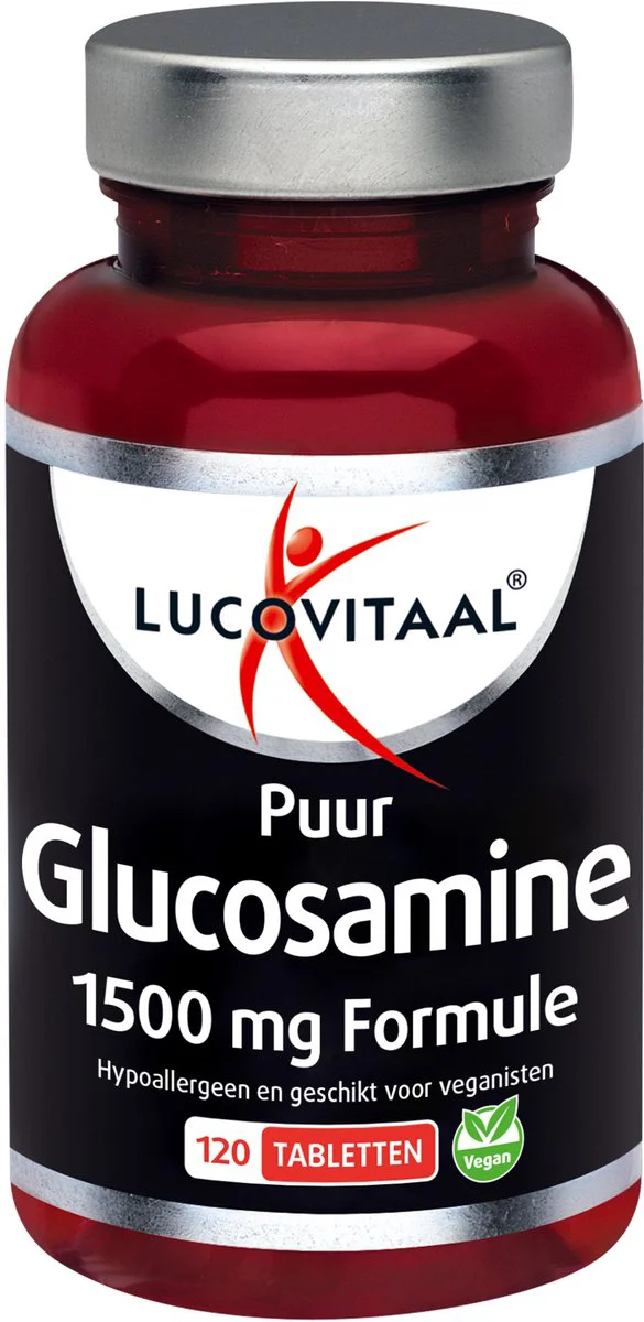 Lucovitaal Glucosamine Puur 1500 mg formule 120 tabletten