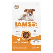 3x IAMS Dog Puppy - Junior Small - Medium Kip 3 kg