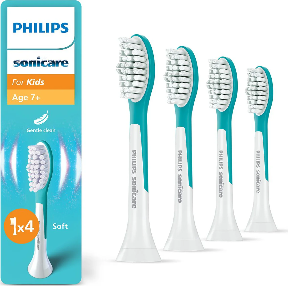 Philips Sonicare For Kids 7+ HX6044/90 (4 stuks)