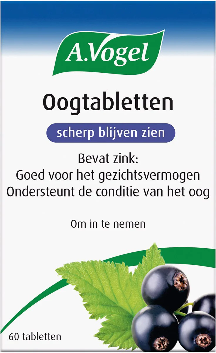 A.Vogel Oogtabletten 60TB