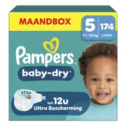 Pampers Baby Dry Luiers Maat 5 (11-16 kg) 174 stuks