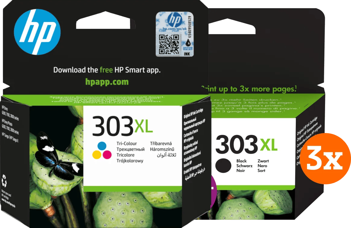 HP 303XL Cartridge Combo Pack (3 stuks)