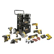 DeWALT DCK853P4 Accu combiset 8-delig 18V XR 5.0Ah in ToughSystem