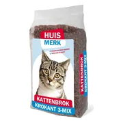 Huismerk Kattenbrok 3mix 10 kg