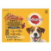 Pedigree Adult Hondenvoer Maaltijdzakjes in Saus Gevogelte en Groenten 12 x 100 gr