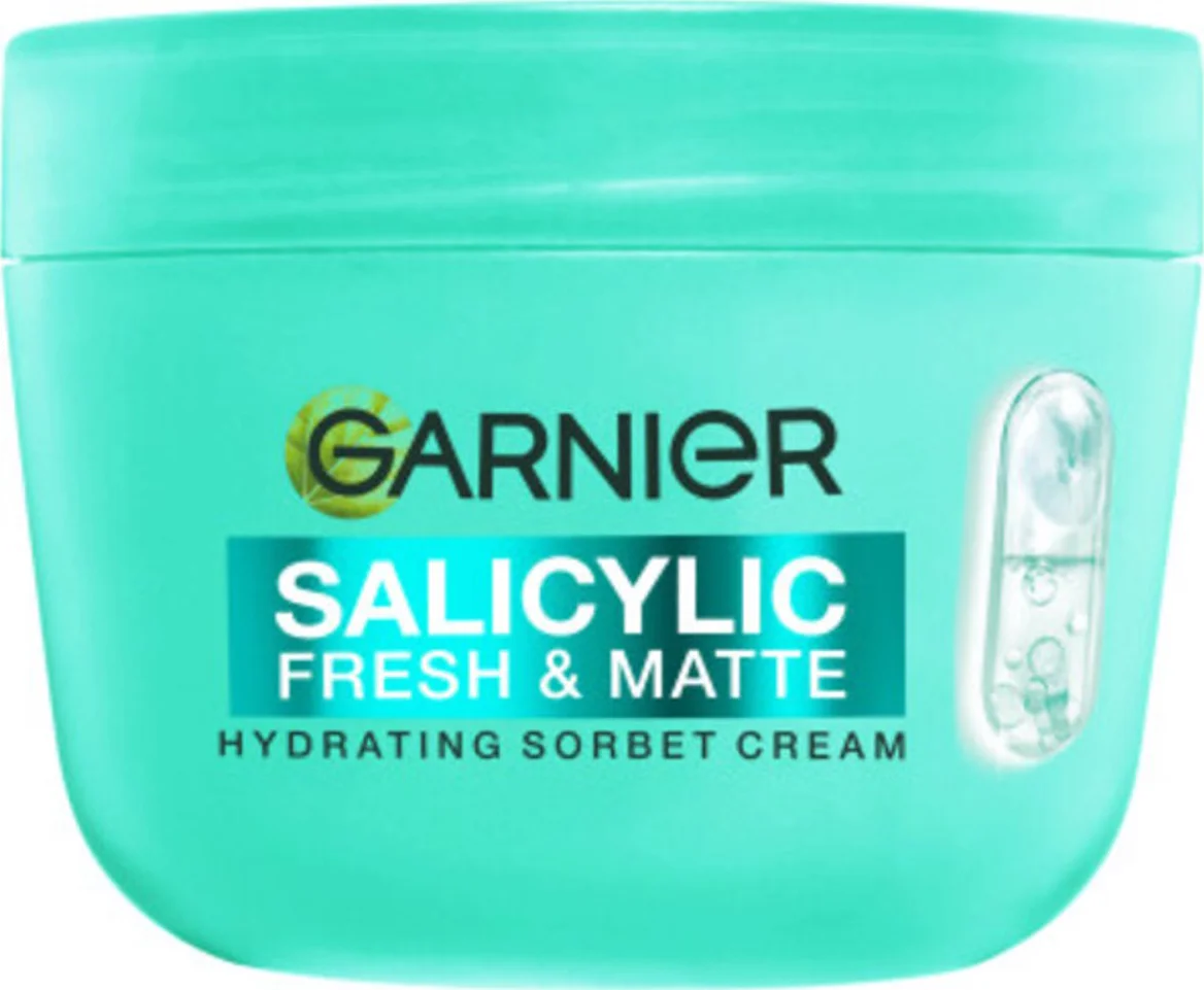 Garnier Salicylic Fresh & Matte Hydraterende Sorbet Crème 85 ml