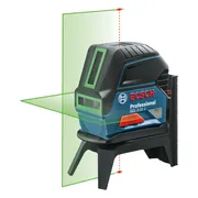 Bosch Professional GCL 2-15 G Punt- en kruislijnlaser groen in koffer - 0601066J00