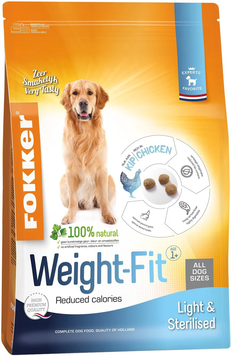 Fokker Weight-Fit Hondenvoer 13 kg