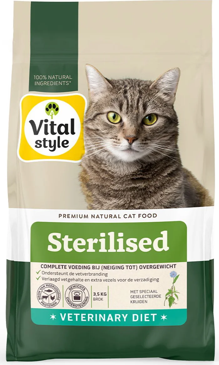 Vitalstyle Sterilised Kattenvoer 3,5 kg