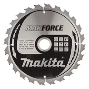 Makita Cirkelzaagblad voor Hout | Makforce | Ø 235mm Asgat 30mm 24T - B-08408