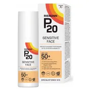 P20 Zonnebrand Sensitive Face SPF50+ 50 Gram