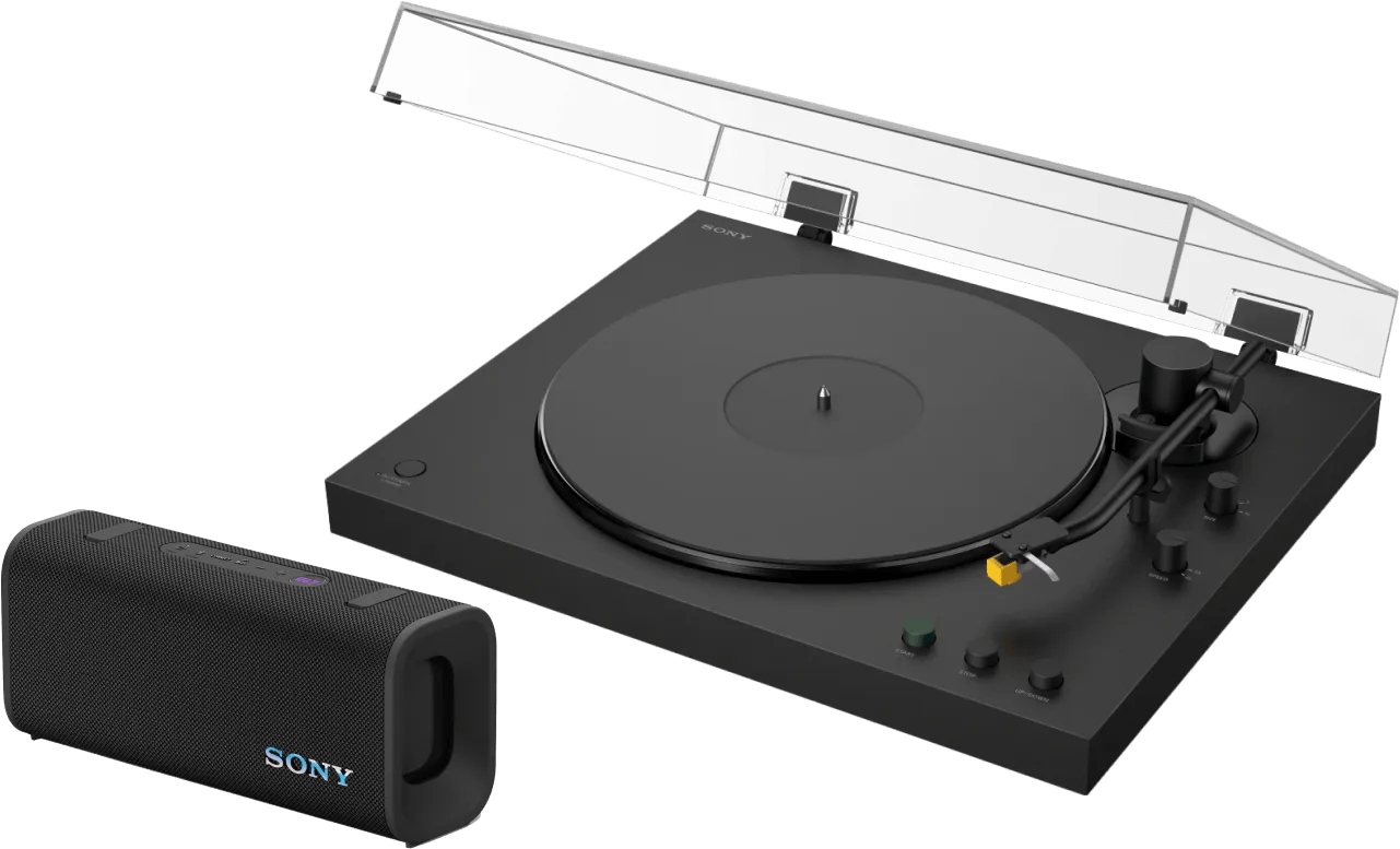 Sony PS-LX5BT Zwart + Sony ULT Field 3