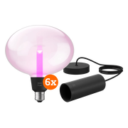 Philips Hue Lightguide Ellipse White and Color E27 6-pack + hanglampsnoer