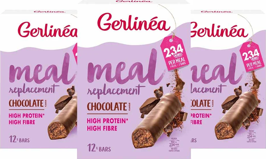 3x Gerlinea Repen Chocolade 12 x 31 gr