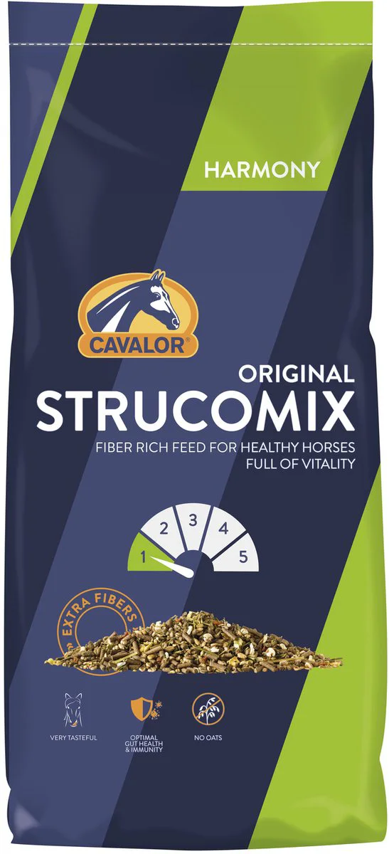 Cavalor Strucomix Original - Paardenvoer - 15 kg Harmony