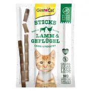 24x GimCat Sticks Gevogelte & Lam 4 stuks