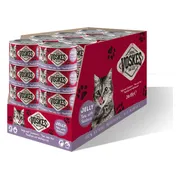 24x Voskes Kattenvoer Nat Tonijn met Zeebaars 85 gr