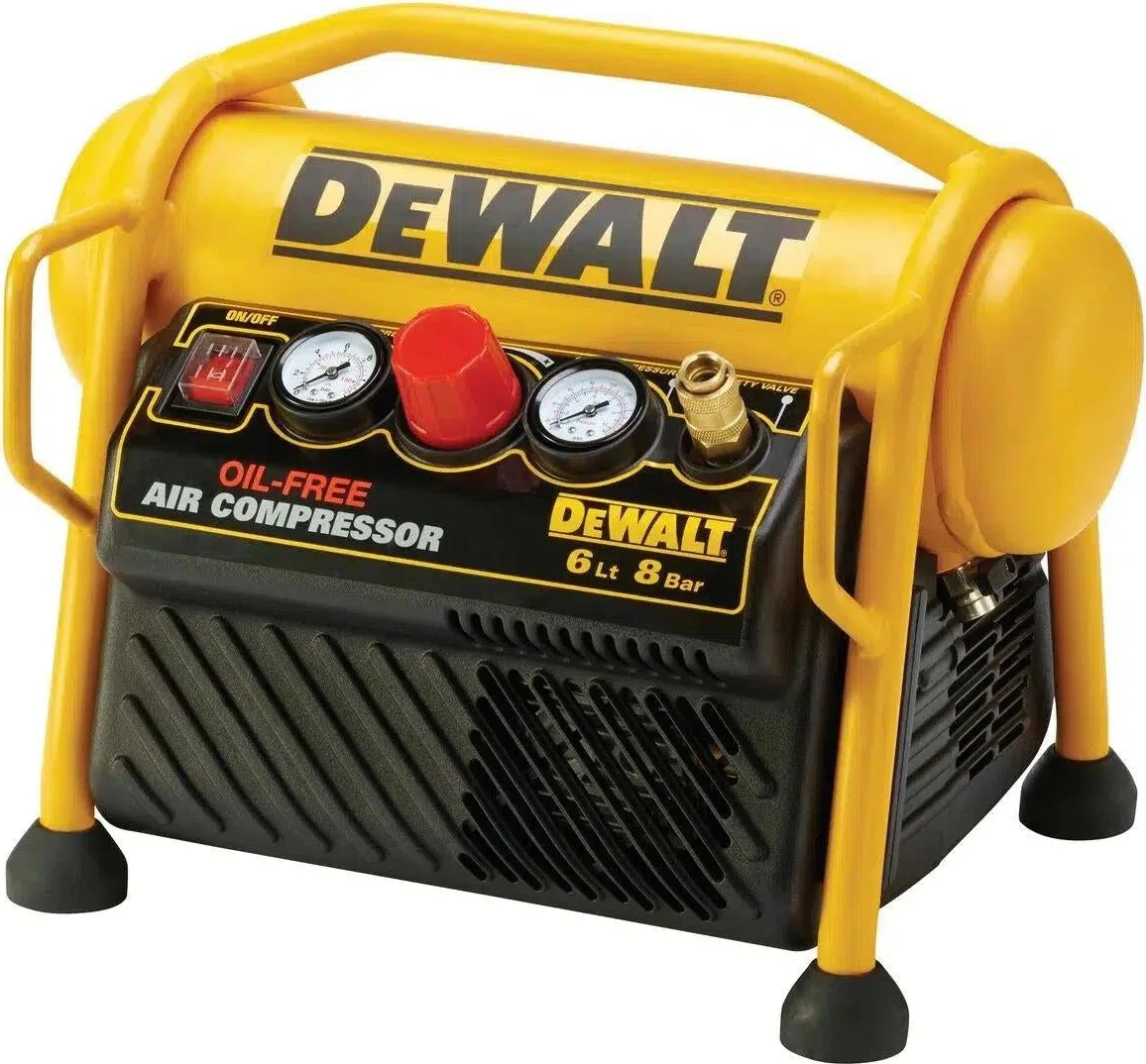 DeWALT DPC6MRC Compressor 6L 1,5pk + 5m slang