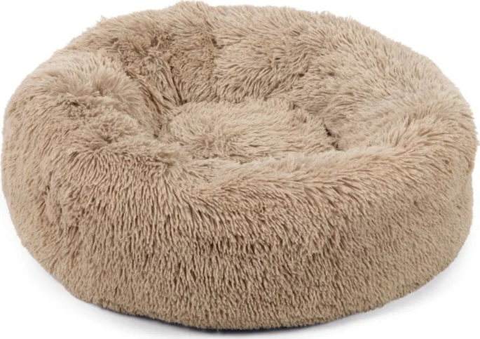Beeztees Hondenmand Yali Pluche Beige 70 cm