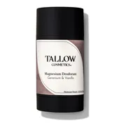 Tallow Cosmetics Magnesium Deodorant Geranium & Vanilla 75ML