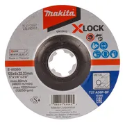 Makita E-00393 Afbraamschijf Staal X-LOCK | x 125 x 22,23 x 6,0mm