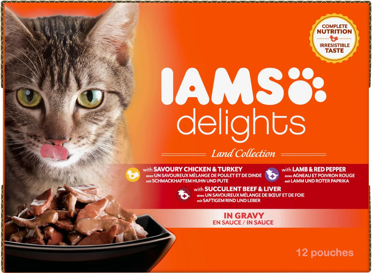IAMS Delights Land Collection 12 x 85 gr