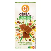 Cereal Glutenvrij & Lactosevrij Chocolade Tablet Hazelnoot