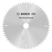 Bosch Professional Cirkelzaagblad PRO Multi Material | Ø 254 x 3,2 x 30mm 60T - 2608640449
