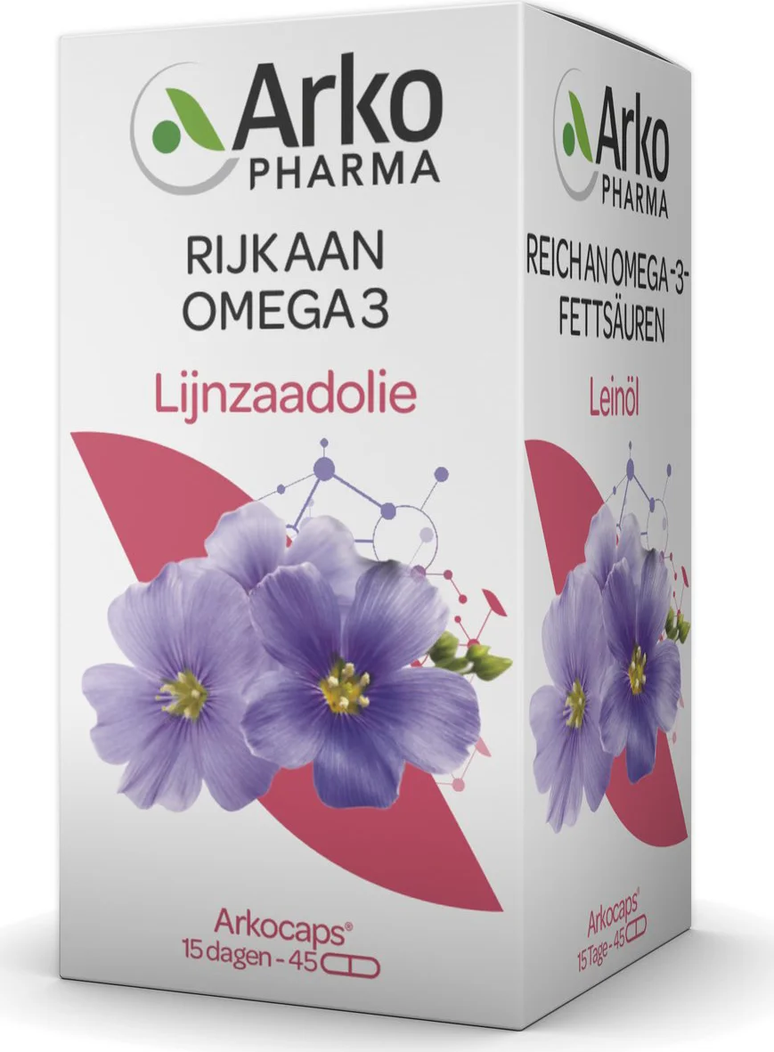 Arkocaps Lijnzaadolie Capsules 45st 45CP