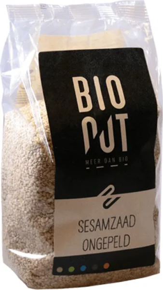 BioNut Biologisch Sesamzaad Ongepeld 500GR