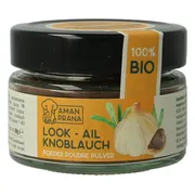 Aman Prana Zwarte Knoflook Poeder Bio 60GR