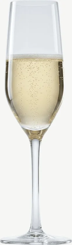 Stölzle Lausitz Ultra Champagneflutes 19 cl / 190 ml | Set van 6 Stuks | Champagneglazen voor Prosecco en Cava | Kristalglas | Vaatwasserbestendig