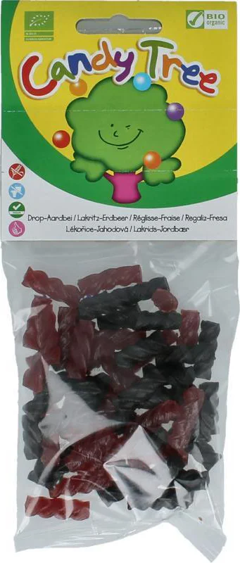 Candy Tree Drop-Aardbeimix 75GR