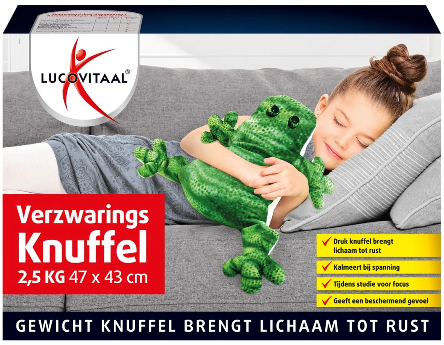 Lucovitaal Verzwaringsknuffel