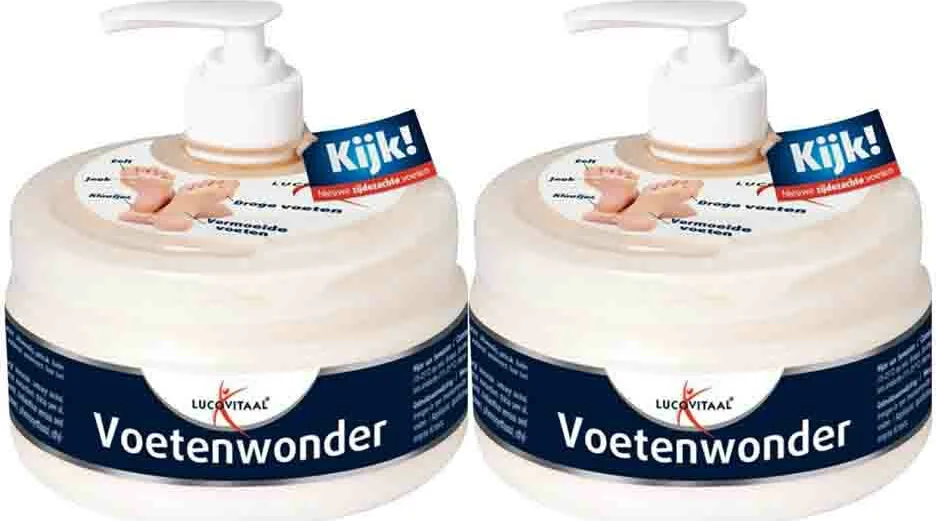 2x Lucovitaal Voetenwonder 300 ml